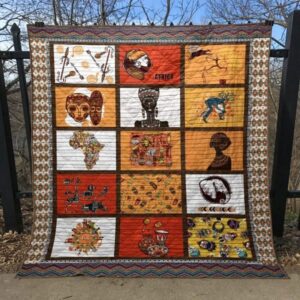 African Culture Quilt Blanket Lk08  Quilt
